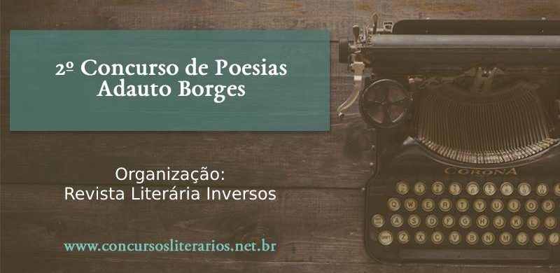 2º Concurso de Poesias Adauto Borges